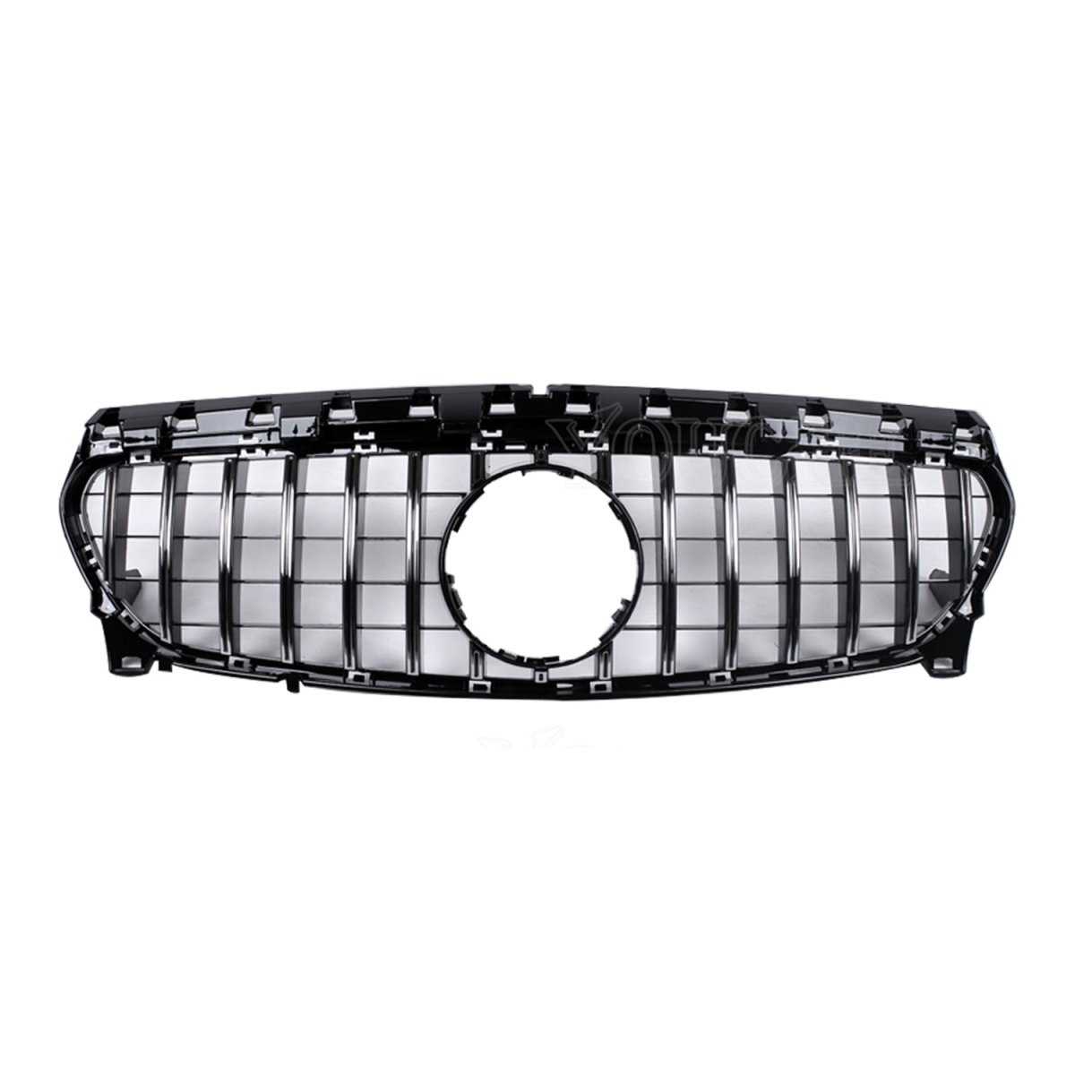 Mercedes-Benz W117 Grille - Omac - GT - Silver - '13-'19 Mercedes-Benz W117 Grille - Omac - GT - Silver - '13-'19